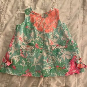 Lily Pulitzer shift dress 6-9m